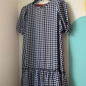 H&M knee-length Plaid Dress
